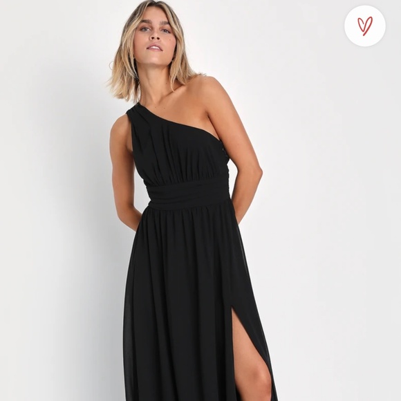 Black Bridesmaids Dress - Picture 1 of 5